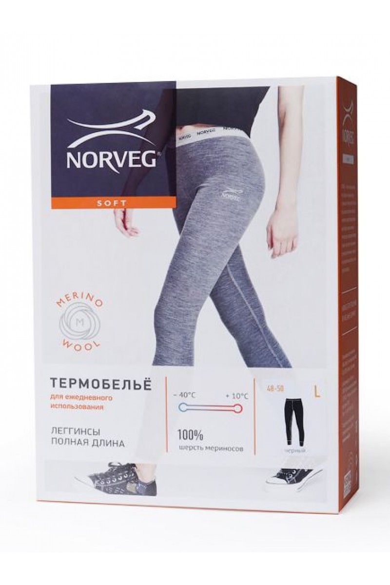 Купить Термобелье Norveg Soft леггинсы недорого в интернет-магазине ЧулОК  чулочно-носочная лавка