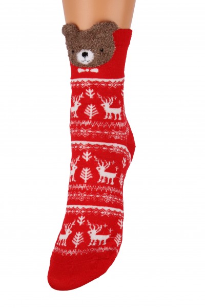 Носки женские Чулок Новогодние 115
