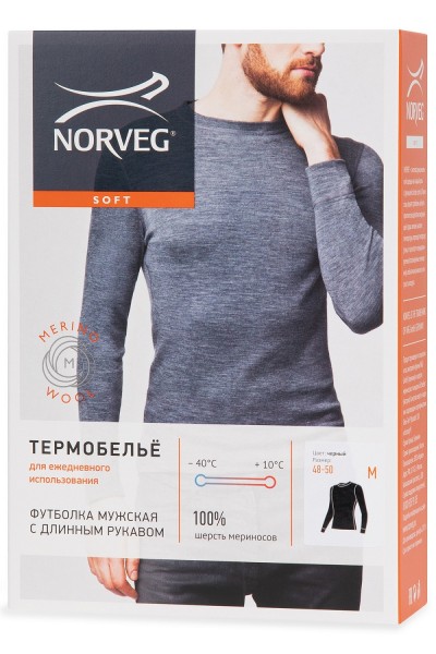Термобелье Norveg Soft футболка мужская