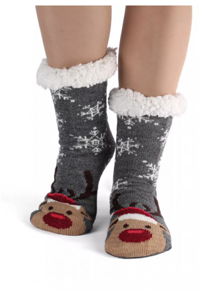 Носки женские Чулок с мехом 35