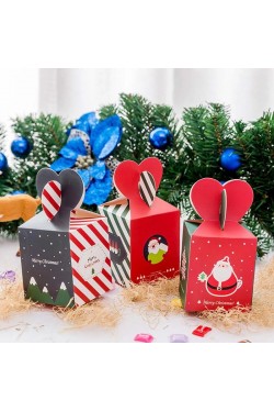 Коробочка Чулок новогодняя