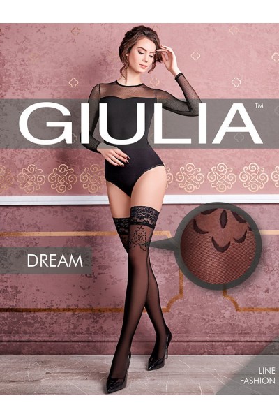 Чулки фантазийные Giulia Dream 02