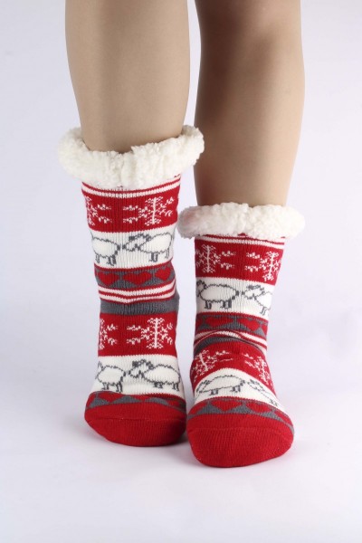 Носки женские Чулок с мехом 35