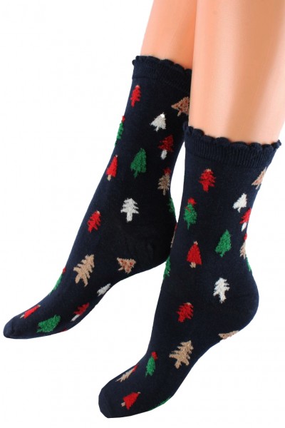Носки женские Чулок Новогодние 75