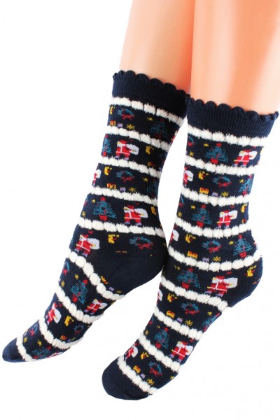 Носки женские Чулок Новогодние 75