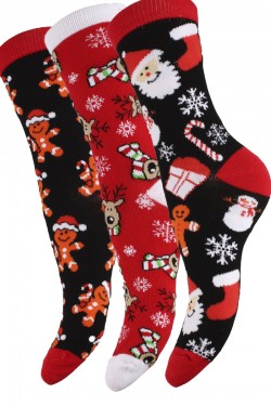 Носки женские Чулок Новогодние 107