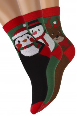 Носки женские Чулок Новогодние 73
