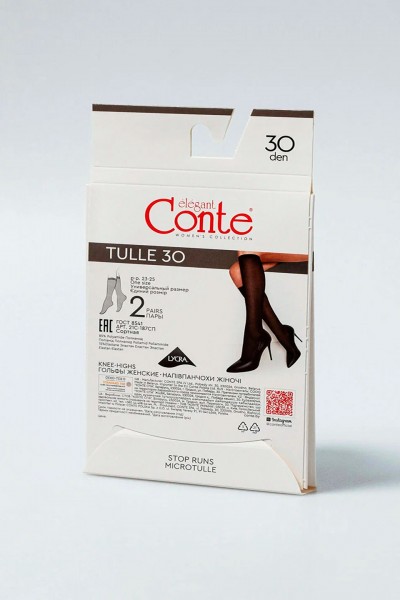 Гольфы женские Conte Tulle 30 (2п.)