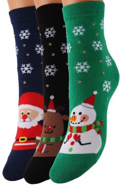 Носки женские Чулок Новогодние 83