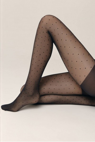 Колготки фантазийные Conte Dots Slim 40 22c-1
