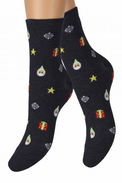 Носки женские Чулок Новогодние 57