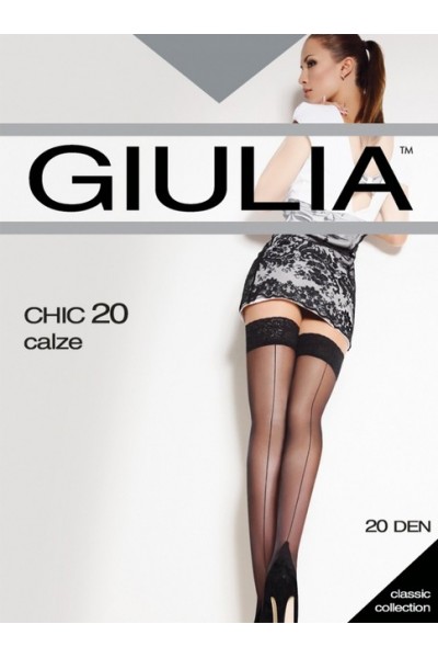 Чулки классические Giulia Chic 20