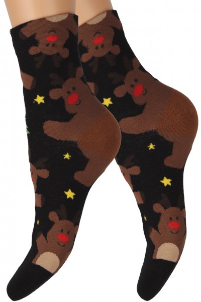 Носки женские Чулок Новогодние 55