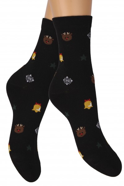 Носки женские Чулок Новогодние 57