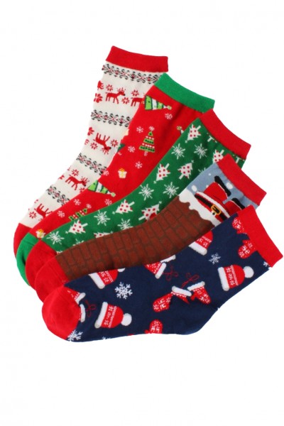 Носки женские Чулок Новогодние 65