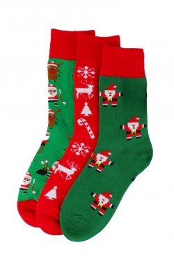 Носки женские Чулок Новогодние 80