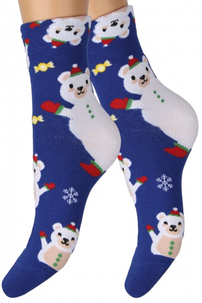 Носки женские Чулок Новогодние 55