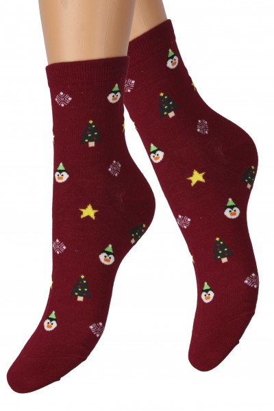 Носки женские Чулок Новогодние 57