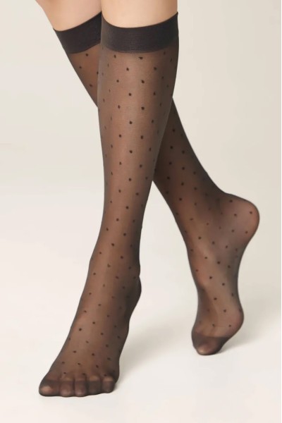 Гольфы фантазийные Conte Dots 40