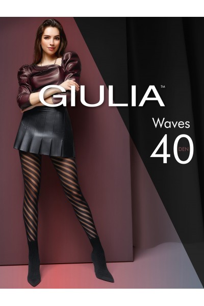 Колготки фантазийные Giulia Waves 01