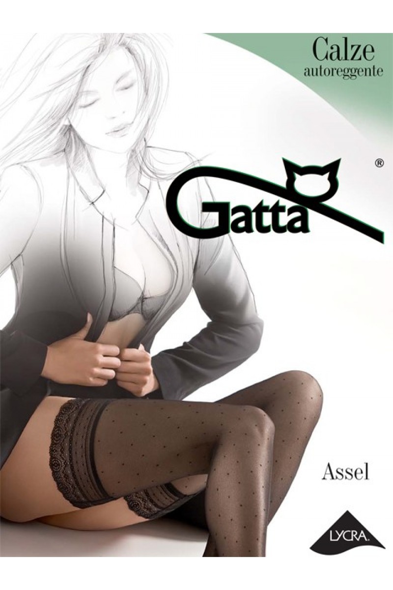 Чулки фантазийные Gatta Assel 01