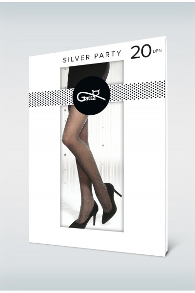 Колготки фантазийные Gatta Silver Party 07