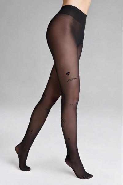 Колготки фантазийные Marilyn Allure G009