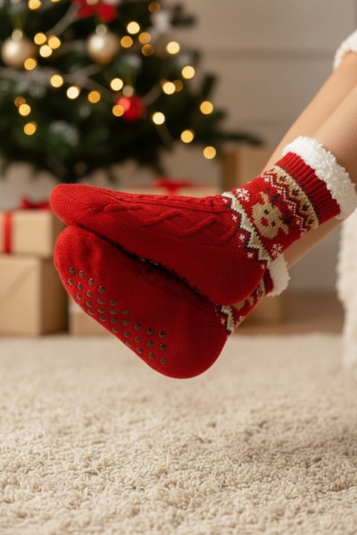 Носки женские Чулок с мехом 55