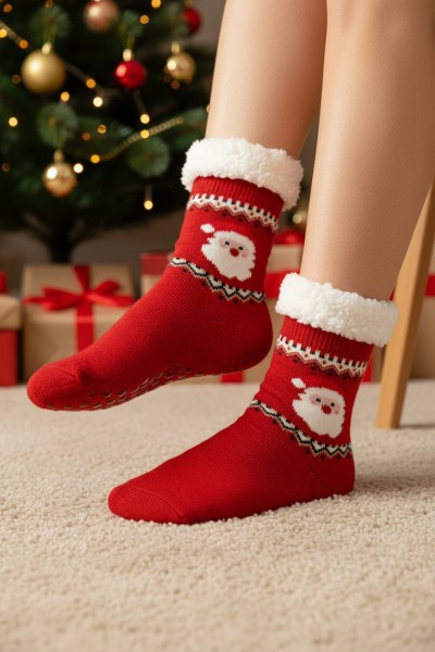 Носки женские Чулок с мехом 56