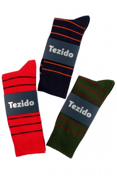 Носки мужские Tezido Wide Stripes