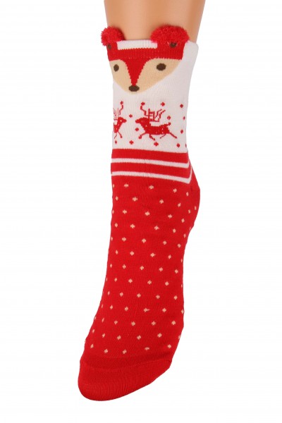 Носки женские Чулок Новогодние 115