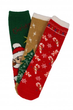 Носки женские Чулок Новогодние 126