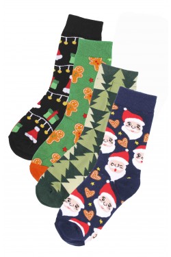 Носки женские Чулок Новогодние 111