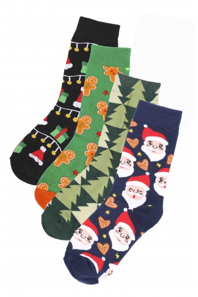 Носки женские Чулок Новогодние 111
