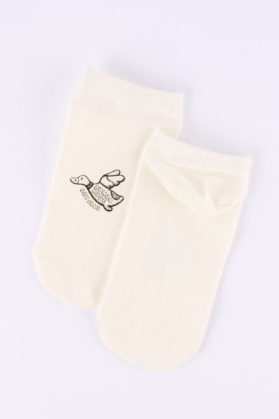 Носки женские Чулок с рисунком "human made"