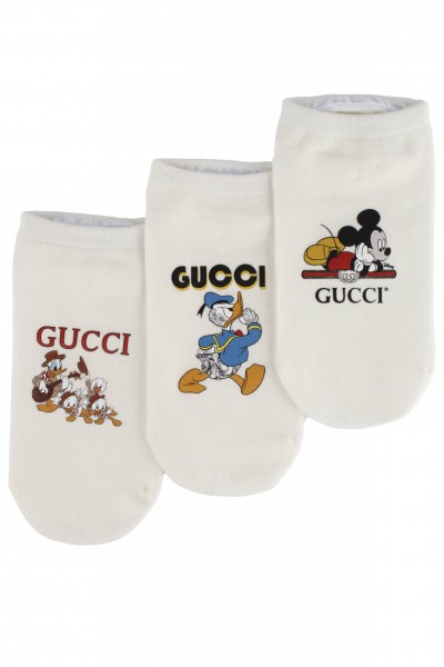 Носки женские Чулок с рисунком "Gucci"