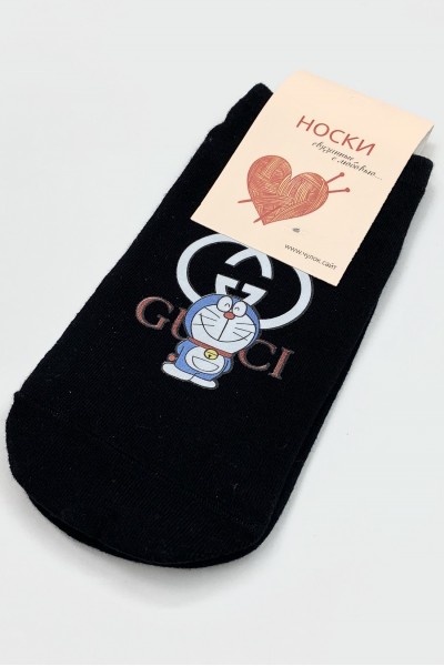 Носки женские Чулок с рисунком Дораэмон