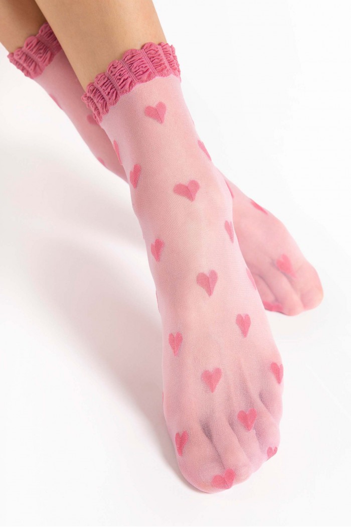 Носки фантазийные Fiore Kokoro 20