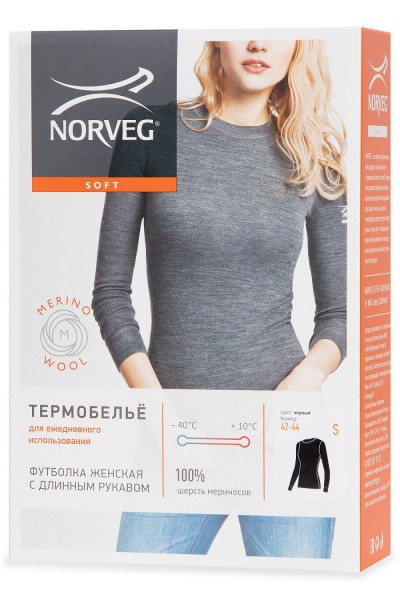Термобелье Norveg Soft футболка женская