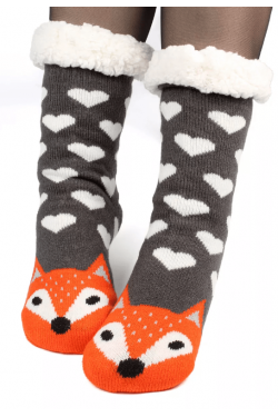 Носки женские Чулок с мехом 10